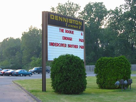 Denniston Cinemas - Marquee (newer photo)